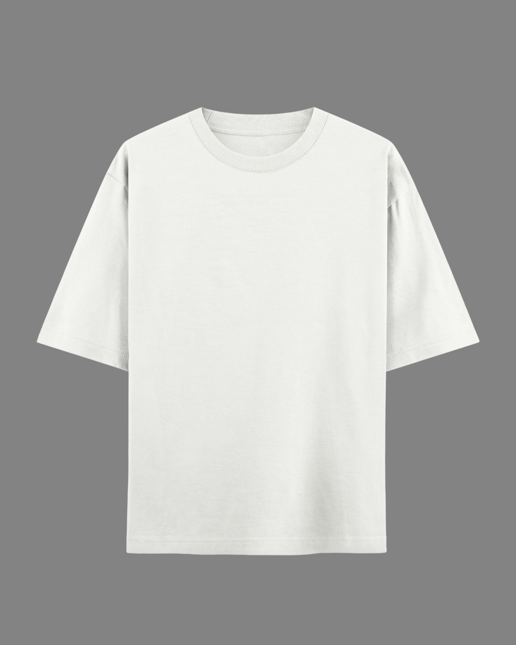 Off-White Oversized T-Shirt | 240 GSM French Terry Cotton Oversized Tee